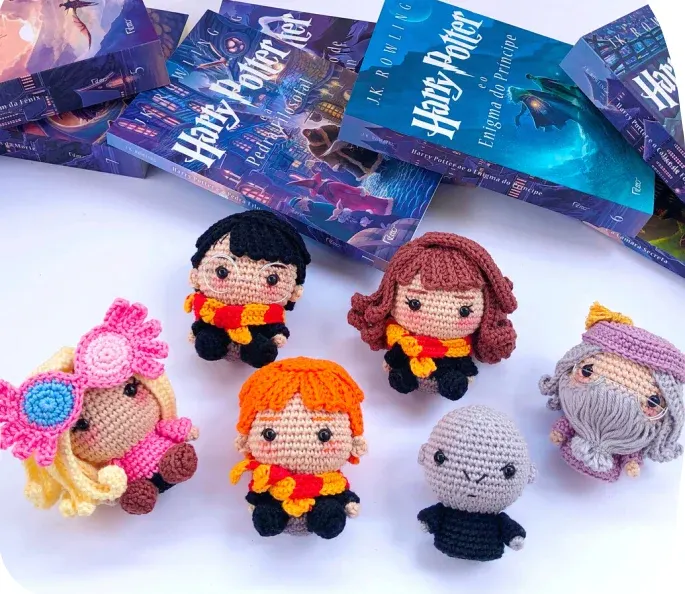 Llavero amigurumi modelo 6