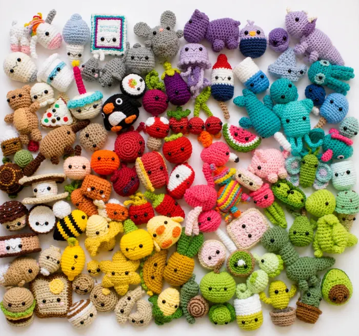 Llavero amigurumi modelo 2