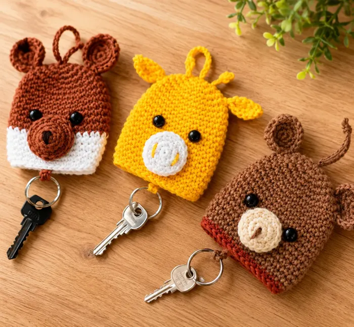 Llavero amigurumi modelo 3