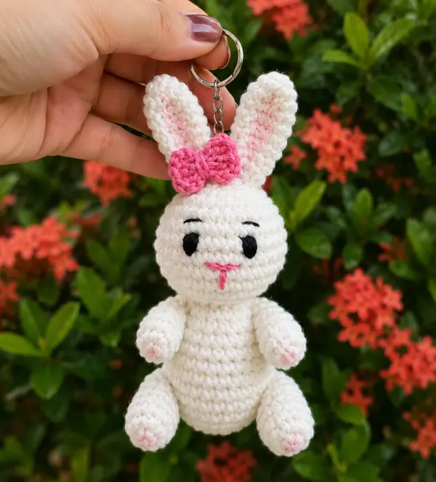Llavero amigurumi modelo 5
